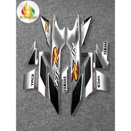 Yamaha Fiz R 2002 Black and White Standard Quality Striping