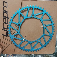 Chainring LITEPRO 52T BCD 130 BLUE