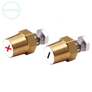12 Volt 24 Volt Quick Release Battery Terminal Clamp Connector Pair for Vehicles