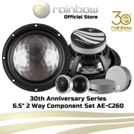 Rainbow Audio 6.5" 2 Way Component Set Car Speaker Rainbow 30th Anniversary Series AE-C260
