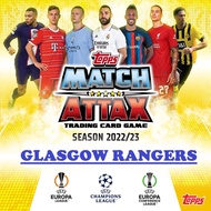 Topps | Match Attax 22/23 | Glasgow Rangers FC | Loose Base Cards | Football Trading Cards