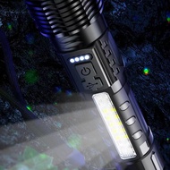 A76 Strong Light Super Bright Flashlight Rechargeable Long Battery Life Outdoor Multifunctional Long