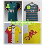 2021 2022 liverpool green yellow training jersey soccer jersey shirt football jersey S-XXL