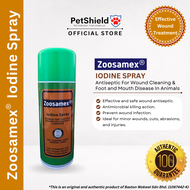 Zoosamex®️ Iodine Spray/Wound Treatment/Semburan Rawatan Luka Kucing/100% Original & Authentic