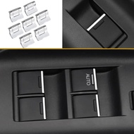 for Honda CR-V Vezel HRV Accord 2008 - 2015 ABS Chrome Door Window Switch Lift Button Cover Trim  Ac