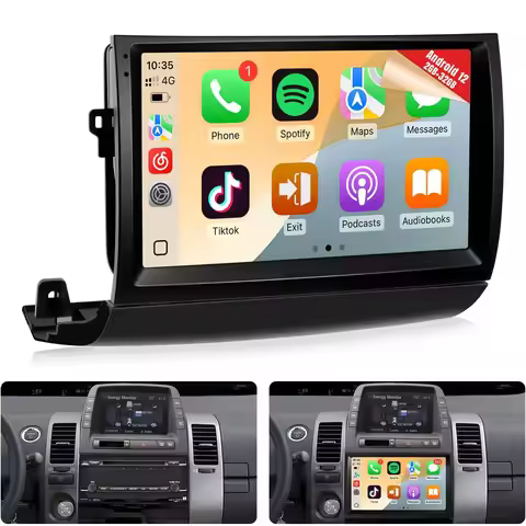 8Core Android 12 Car Radio for Toyota Prius (Fit-J.B.L) 2004 2005 2006 2007 2008 2009 Stereo, 9inch 