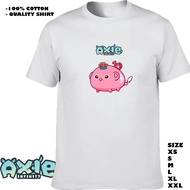 AXIE INFINITY AXIE CUTE MONSTER PINK SHIRT TRENDING Design Excellent Quality T-SHIRT (AX3)