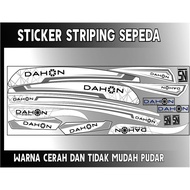 DAHON FOLDING BIKE VARIATION STRIPING STICKER STRIPING