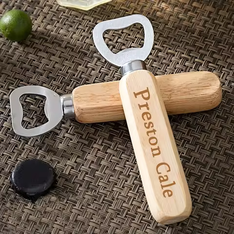 Personalised Engraved Bottle Opener, Engraved Beer Opener, Suitable as a Gift for Boyfriend, Girlfri