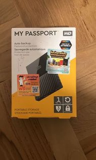 Western Digital My Passport 1TB 隨身硬碟