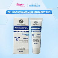 Gel giảm mụn và thâm Gamma SANTAGIFT thông thoáng lỗ chân lông 20g NN1