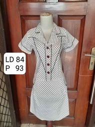 Midi Dress Wanita Floral Pocket Dress - preloved