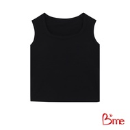 Bme เสื้อแขนกุดคอเหลี่ยมเสริมบรา รุ่น ME5209 มี3สี สีน้ำตาล สีเทา  สีดำ