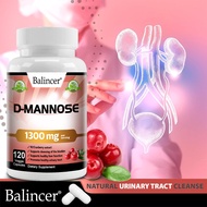 Balincer D-mannose supplement, improves urinary system, cleanses bladder, supports healthy liver function