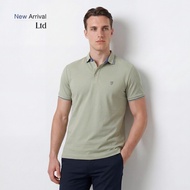 LTD เสื้อโปโลแขนสั้น ผู้ชาย สีเขียวอ่อน | New Gen Polo Shirt | 00981