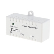 [lzdjlmy2ua] Gigabit Passive Power Over Ethernet POE for IP Camera, 2.1mm x 5.5mm DC