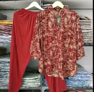 COD | SETELAN WANITA RAYON COMBINASI | BAJU ONESET TERBARU MOTIF TERLARIS