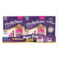 Pediasure vanilla 1.8kg box twin pack free tote bag. Expiry july 26