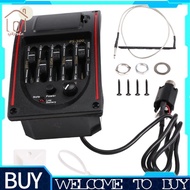 5-Band Tone Controls EQ Equalizer Tuner PS-500 5-Band Acoustic Guitar EQ Preamp Equalizer Pickup Aco