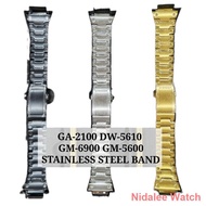 smart band ♨Custom fit DW-5610/GA-2100/GM-5600/GM-6900 STAINLESS STEEL BAND.