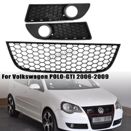 for vw polo 9n3 Car Fog Light Vent Grill Cover for VW POLO-GTI 2005 2006 2007 2008 2009 MK4 Front Bu