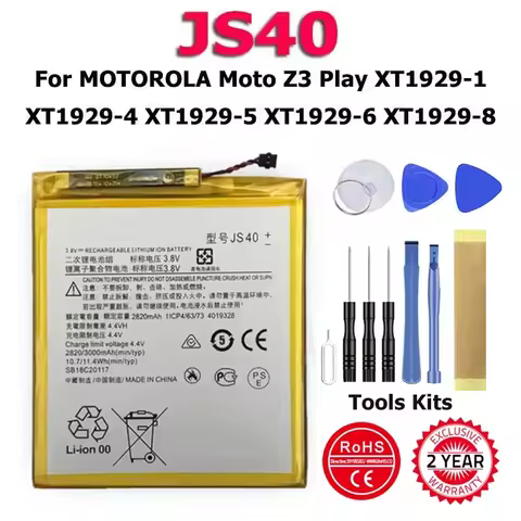 JS40 IXNN4002B PMNN4351BC GL40 HG30 Battery For Motorola Moto Z Z3 Play G5s Plus XT1929-1 T80Ex CEP4