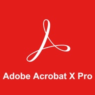 Adobe Acrobat X Pro Dc Digital Delivery ทำงานบน Pcwindows 7 8 10 Office โปรแกรมอ่าน Pdf ที่มีประโยชน