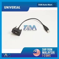 Honda Toyota UBS Extend Port for Player USB Cable Port Extend Plug Vigo TAM Auto Mart Car Acccessori