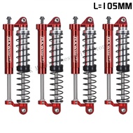 Adjustable Oil L=105mm Metal Negative Pressure Shock Absorber Double Damper For 1/8 Rc Crawler Car M