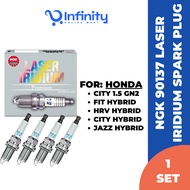 NGK 90137 Laser Iridium Spark Plug Honda City GN2/ City Hybrid/ Jazz Hybrid/ Fit Hybrid/ Hrv Hybrid