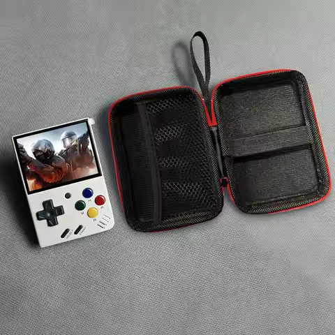 Travel Bag Dustproof Anti-fall For Miyoo Mini Plus/ANBERNIC RG35XX Handheld Game Console Portable St