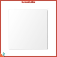 HD| Mirror Decal Self Adhesive Flexible Waterproof Reflect Clear Home Decoration Square Shape Bathroom Living Room Home Mirror Sticker Home Mirror