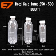 500ml PET Plastic Bottle - 500ml Kale Bottle, Juice Bottle, Drink Bottle