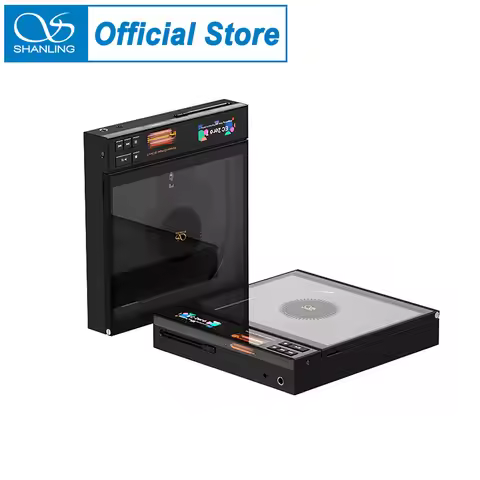 SHANLING EC Zero T HIFI Portable R2R DAC Tube CD Player TPA6120 Hi-Res Audio HiFi Desktop Headphone 