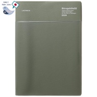 Laconic 2026 A5 B6 Weekly Pocket Planner White Gray Start September 2025