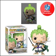 Funko Pop Roronoa Zoro with Swords Glow One Piece Exclusive 8.5/10 Box