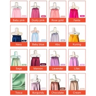 Spa short Kemben fabric Short Plain spa Salon Kemben SATIN Material / Facial Kemben Creambath spa Ke