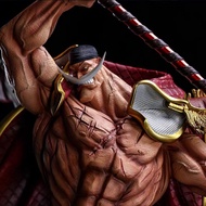 [Quick Shipment] Ready Stock One Piece One Piece GK Statue Whitebeard Doll Four Emperor Pirates Shocking Fruit Whitebeard Figure Miyazaki Exclusive Model Opening Model Decoration Boxed