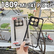 [Hỏa Tốc HCM] Ốp lưng XUNDD Xiaomi 14T 5G/ 14T Pro 5G - Viền TPU Chống sốc Mặt lưng trong