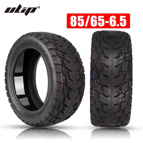 Ulip 10 Inch 85/65-6.5 Self-healing Tubeless Tire For Kugoo G-Booster Scooters Built Self-repair Glu