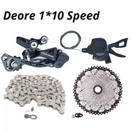 【NEW  GOOD】Shimano Deore m6000 1X10S derailleurs Groupset 10 speed shift lever Sushine cassette 3