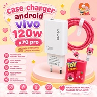 Vivo X70 Pro 120W Charger Cover Cute Character Charger Protective Case