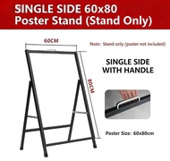 COD Foldable Stand Signage / Floor Sign Sintra Board Menu Printing Standee Restaurant Cafe Shop