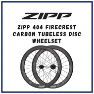 【SG 🇸🇬 DELIVERY】Zipp 404 Firecrest Carbon Tubeless Disc Wheelset (SRAM XDR Freehub) for Bicycle and Cycling