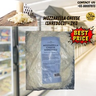 Mozzarella cheese (shredded) - 2kg