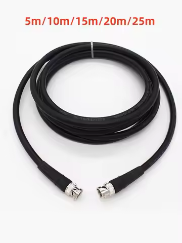12G-SDI Cable,3G-SDI,BNC Connecting Cable Q9 Plug Monitoring Signal Transmission Line SYV75-5 Coaxia