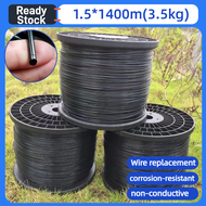 1.5mm 2mm 3mm Polyester Wire Tali PertanianPlastik Steel untuk Tanam Sayur Buah PET Wire Agricultur