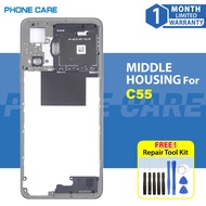 Middle Frame Housing Compatible For Realme C55