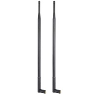 2X 12DBI WiFi Antenna 2.4G/5G Dual Band High Gain Long Range WiFi Antenna with RP‑SMA Connector for 