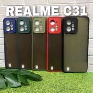 HP Slicon/softcase Aero cellphone realme C31/C35 latest my choice case + camera protector